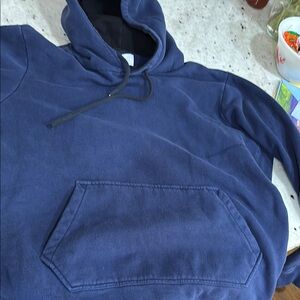 Ovadia, Men's Blue Hoodie